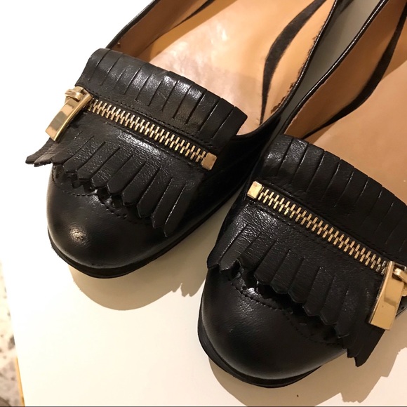 Nine West Shoes - Nine West fringe zipper loafers